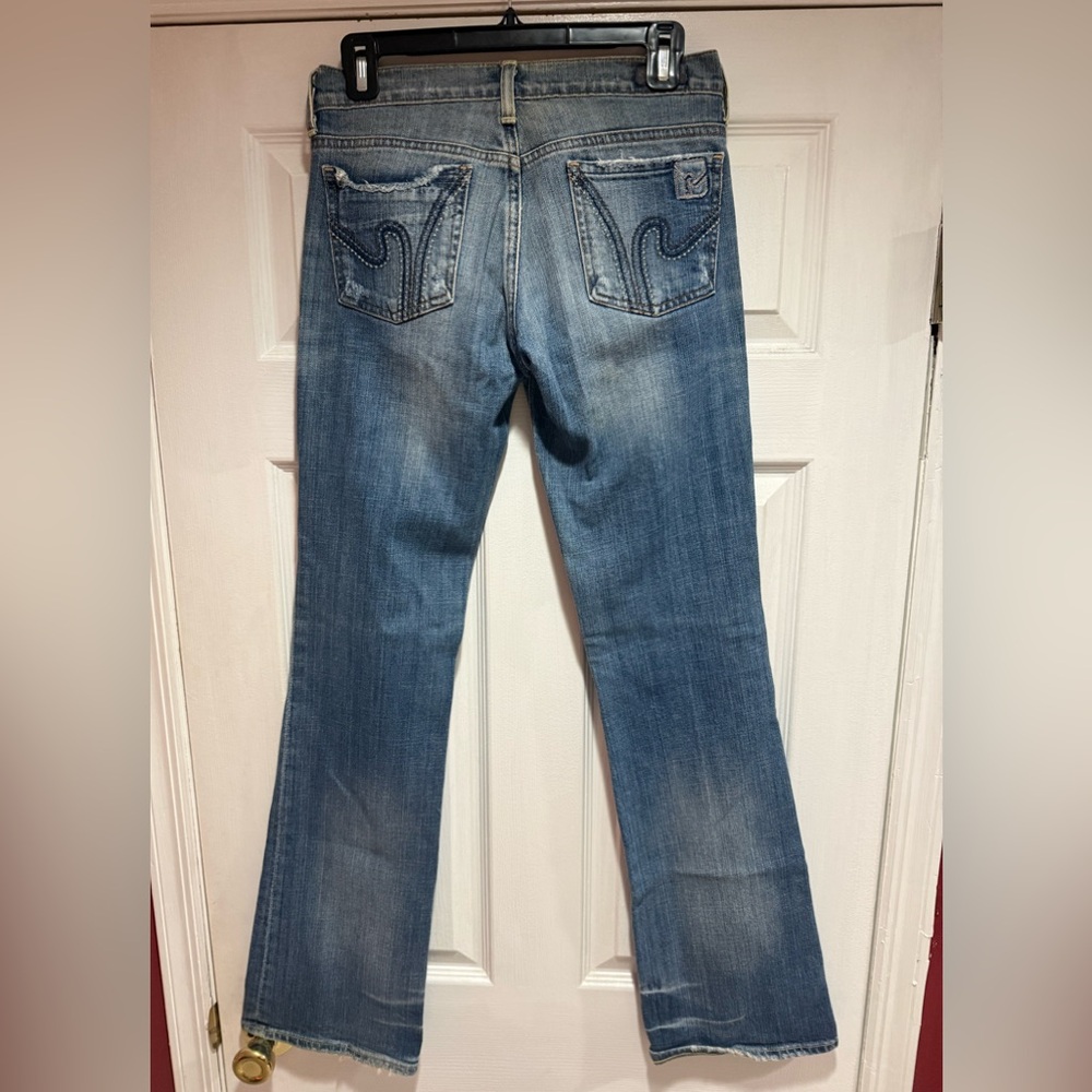 Citizens Of Humanity Light Blue Boot Cut Jeans